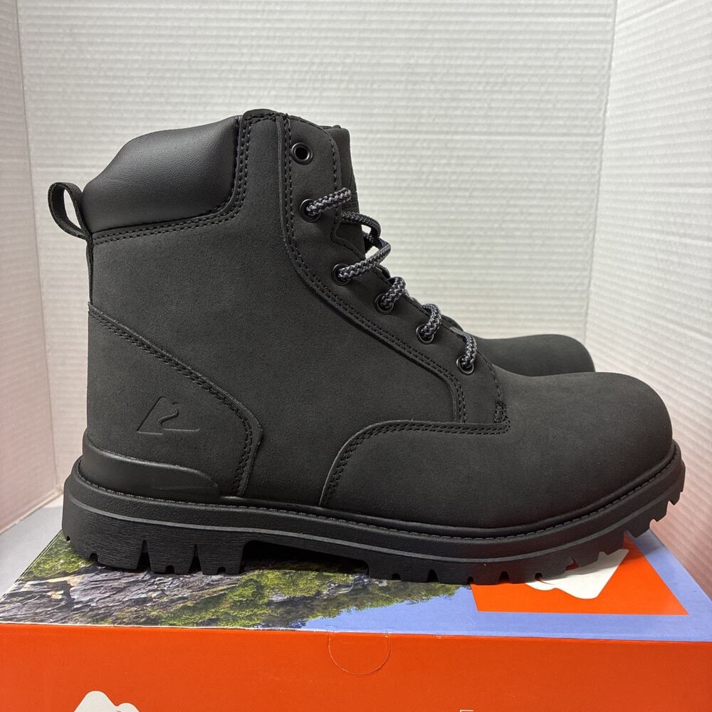 Ozark Trail New Size US 10 Men's Boots Troy II Black Hunting Hiking Outdoor